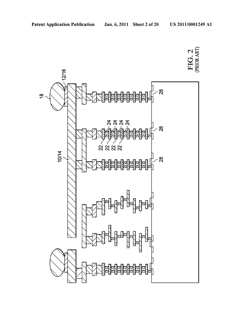 Supplying Power to Integrated Circuits Using a Grid Matrix Formed of Through-Silicon Vias - diagram, schematic, and image 03