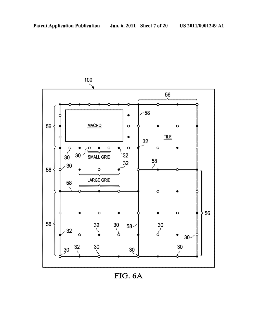 Supplying Power to Integrated Circuits Using a Grid Matrix Formed of Through-Silicon Vias - diagram, schematic, and image 08