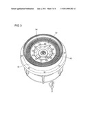 ROTARY TABLE DEVICE PROVIDED WITH COOLING STRUCTURE AND ROTARY BEARING PROVIDED WITH COOLING STRUCTURE diagram and image