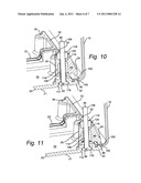 Quick release fasteners for a vehicle console diagram and image