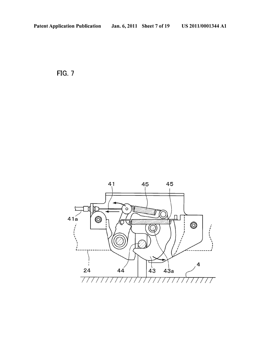 ERRONEOUS OPERATION PREVENTING DEVICE AND STOWABLE VEHICLE SEAT - diagram, schematic, and image 08