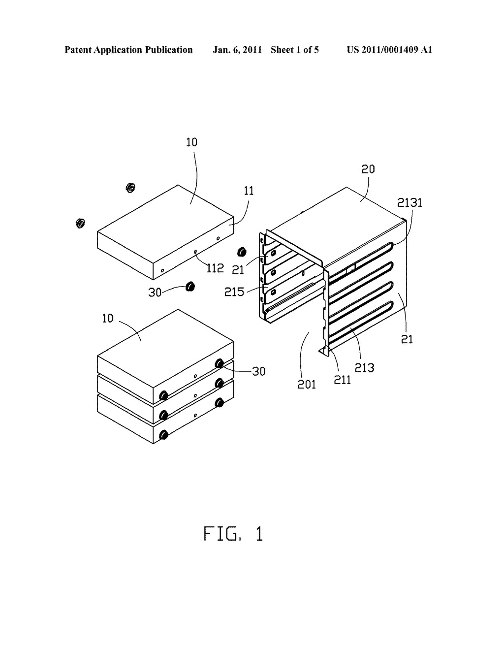 MOUNTING APPARATUS FOR DATA STORAGE DEVICE AND VIBRATION ABSORBING MEMBER OF THE SAME - diagram, schematic, and image 02