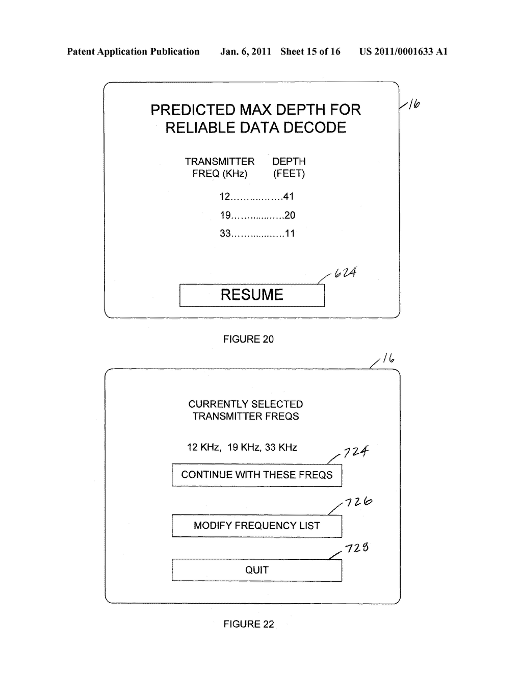 Measurement Device and Associated Method for use in Frequency Selection for Inground Transmission - diagram, schematic, and image 16