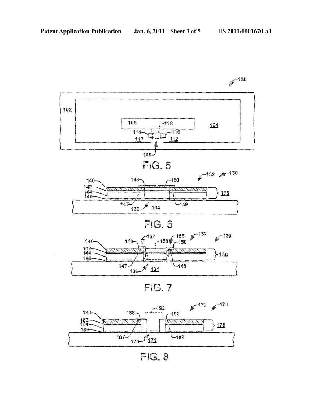 Radio Frequency (RF) Antenna Containing Element and Methods of Making the Same - diagram, schematic, and image 04