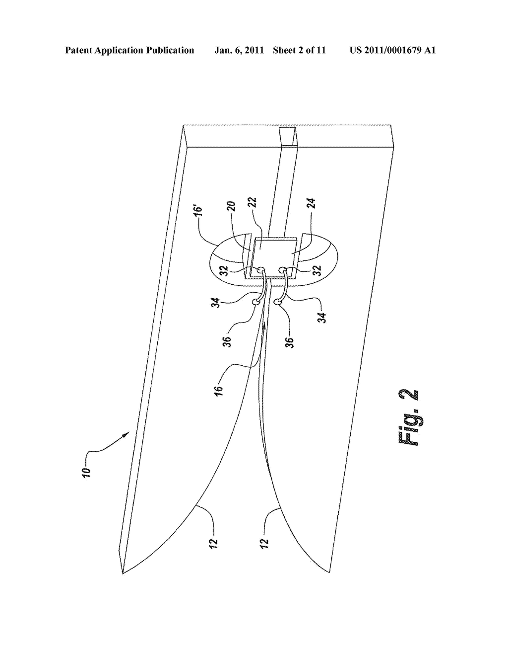 METHOD FOR DIRECT CONNECTION OF MMIC AMPLIFIERS TO BALANCED ANTENNA APERTURE - diagram, schematic, and image 03