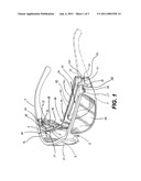 ATTACHMENT MECHANISM FOR EYE GLASS SHIELD diagram and image