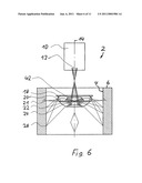 Apparatus for imaging the inner surface of a cavity within a workpiece diagram and image