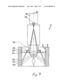 Apparatus for imaging the inner surface of a cavity within a workpiece diagram and image