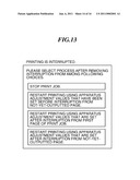 PRINTING APPARATUS AND CONTROL METHOD OF EXECUTING CHECK PRINTING diagram and image