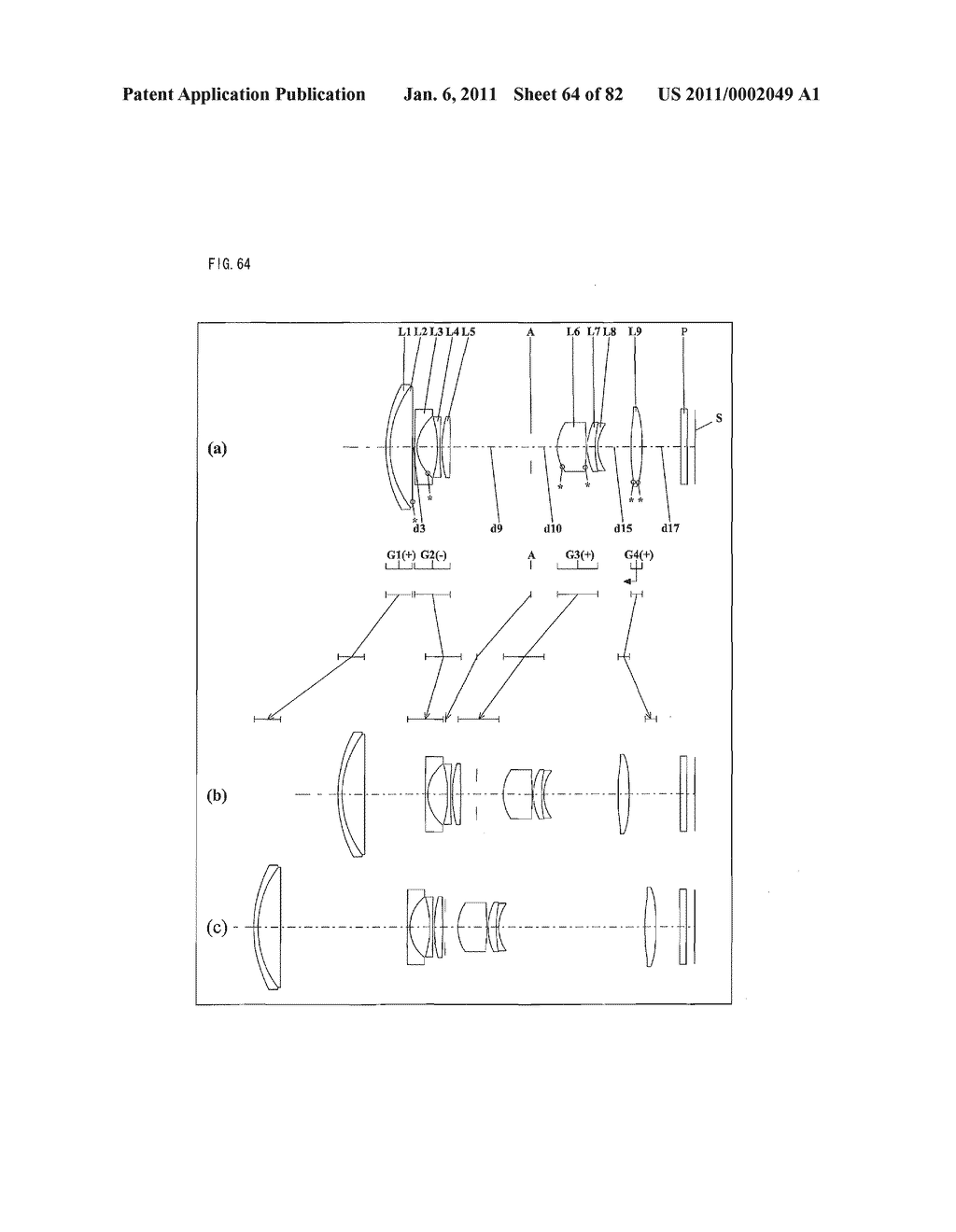 ZOOM LENS SYSTEM, IMAGING DEVICE AND CAMERA - diagram, schematic, and image 65