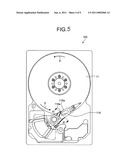 ACTUATOR ARM AND DISK RECORDING DEVICE diagram and image