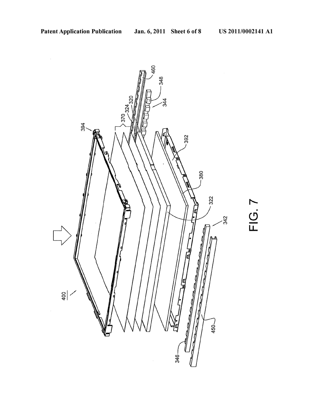 BACKLIGHT MODULE FOR LIQUID CRYSTAL DISPLAY - diagram, schematic, and image 07