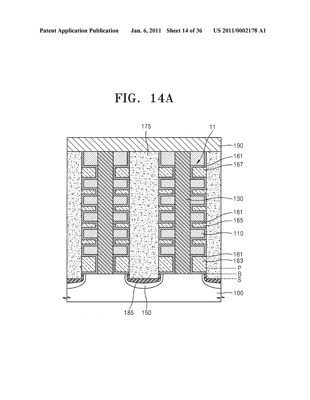 VERTICAL NON-VOLATILE MEMORY DEVICE, METHOD OF FABRICATING THE SAME DEVICE, AND ELECTRIC-ELECTRONIC SYSTEM HAVING THE SAME DEVICE - diagram, schematic, and image 15