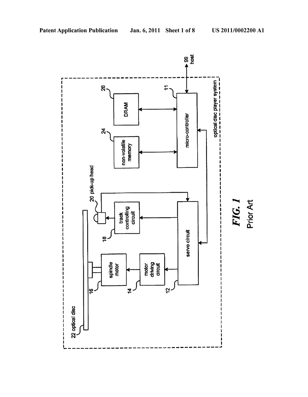 METHOD AND APPARATUS FOR CONTROLLING DATA ACCESS RATE OF AN OPTICAL DISC DRIVER - diagram, schematic, and image 02