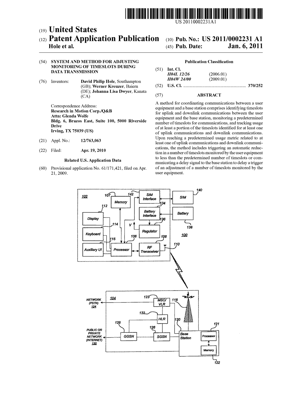 SYSTEM AND METHOD FOR ADJUSTING MONITORING OF TIMESLOTS DURING DATA TRANSMISSION - diagram, schematic, and image 01