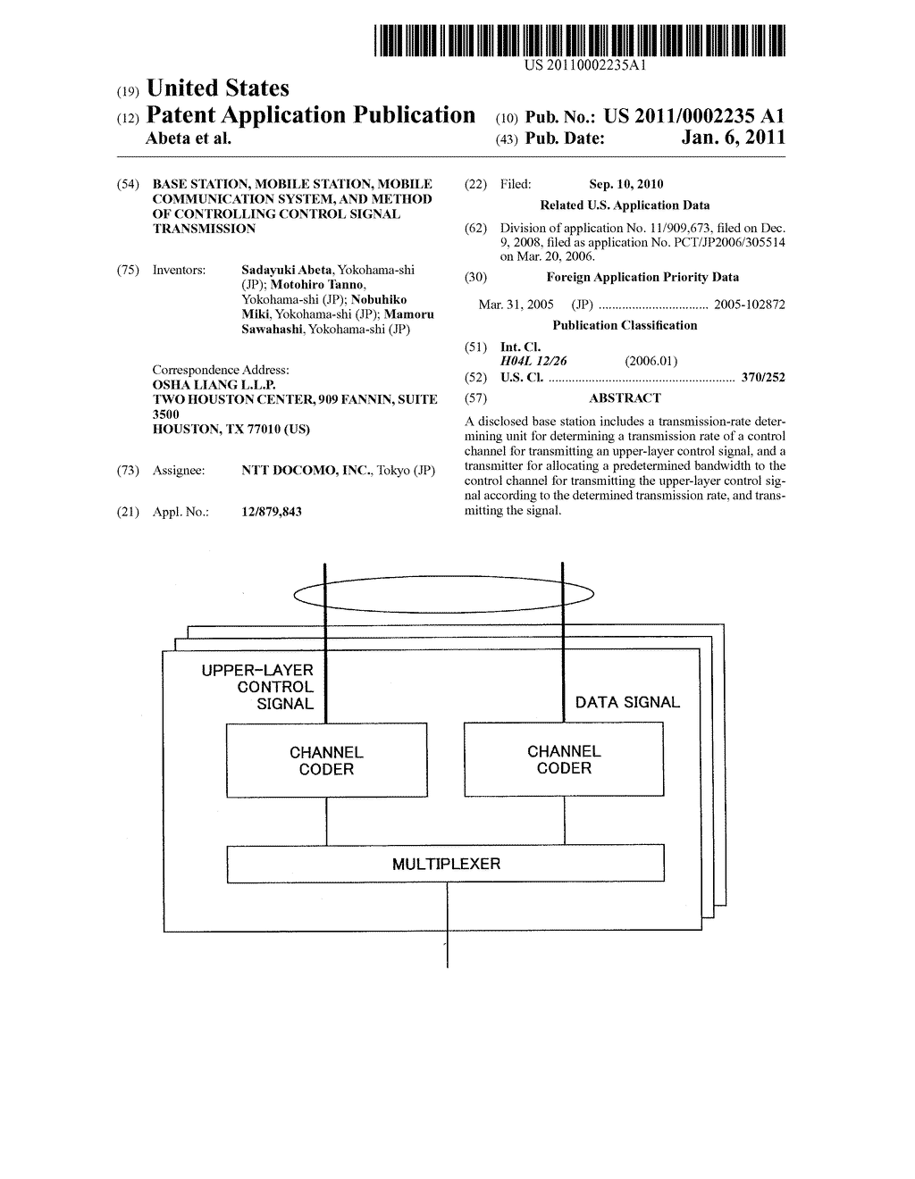 BASE STATION, MOBILE STATION, MOBILE COMMUNICATION SYSTEM, AND METHOD OF CONTROLLING CONTROL SIGNAL TRANSMISSION - diagram, schematic, and image 01