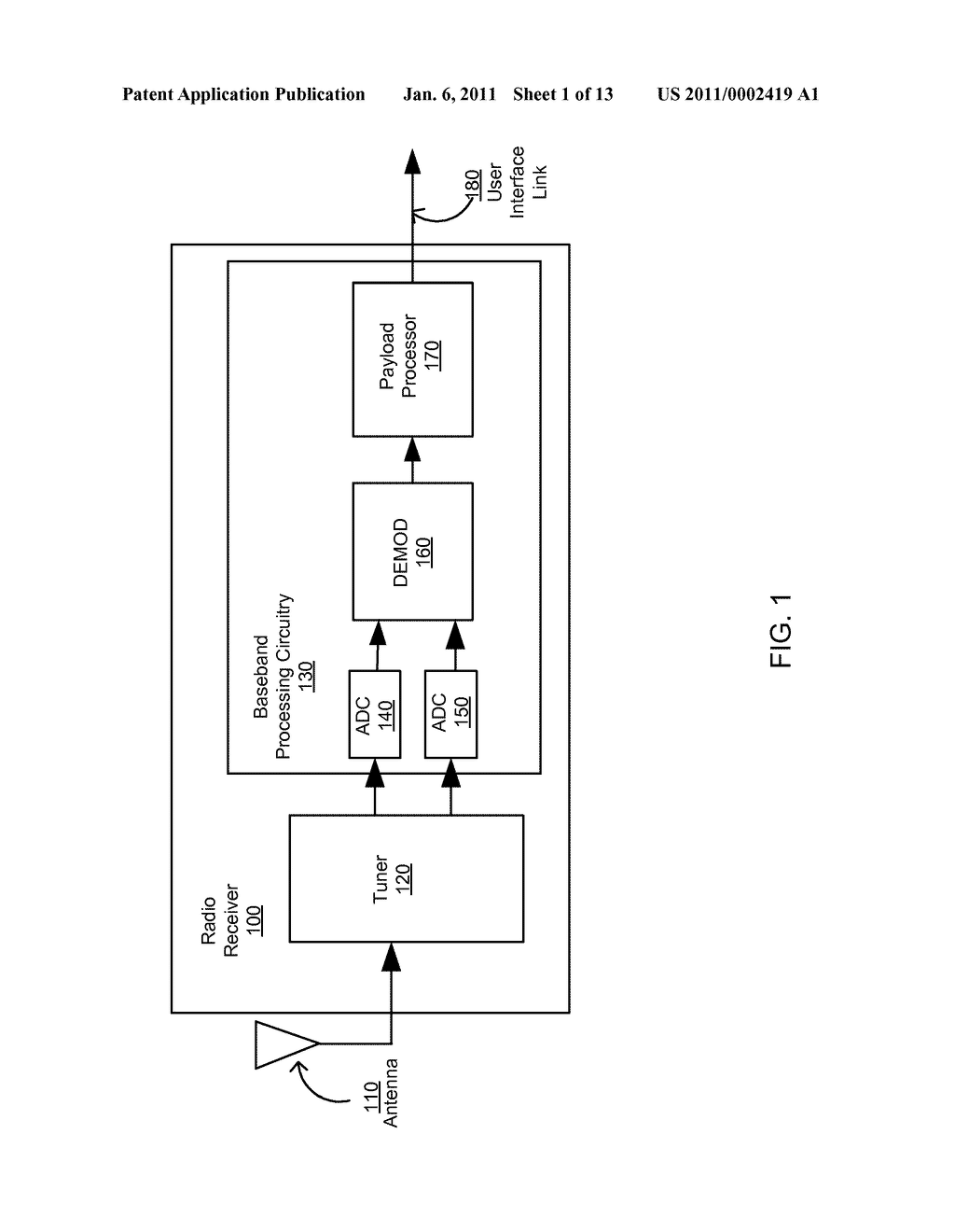 Low Power Digital Media Broadcast Receiver with Time Division - diagram, schematic, and image 02