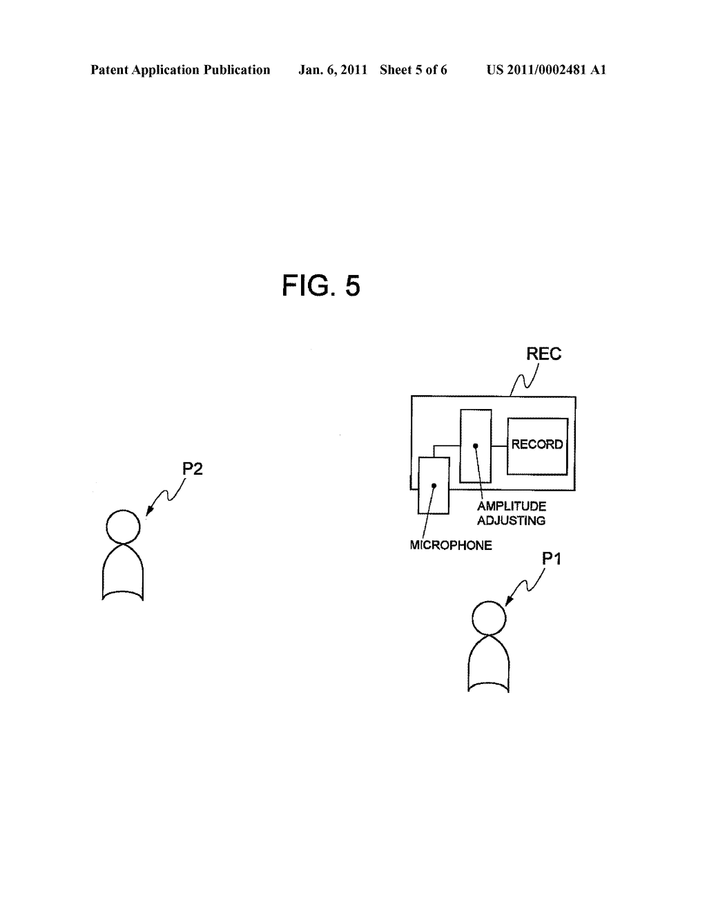 AUDIO SIGNAL AMPLITUDE ADJUSTING DEVICE AND METHOD - diagram, schematic, and image 06