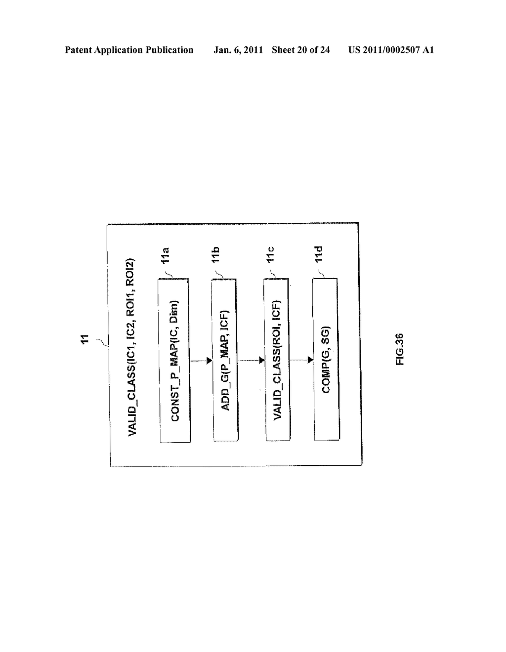 Obstacle detection procedure for motor vehicle - diagram, schematic, and image 21