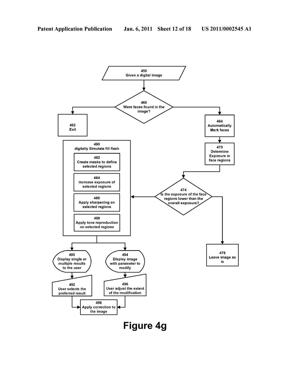 DIGITAL IMAGE PROCESSING USING FACE DETECTION INFORMATION - diagram, schematic, and image 13