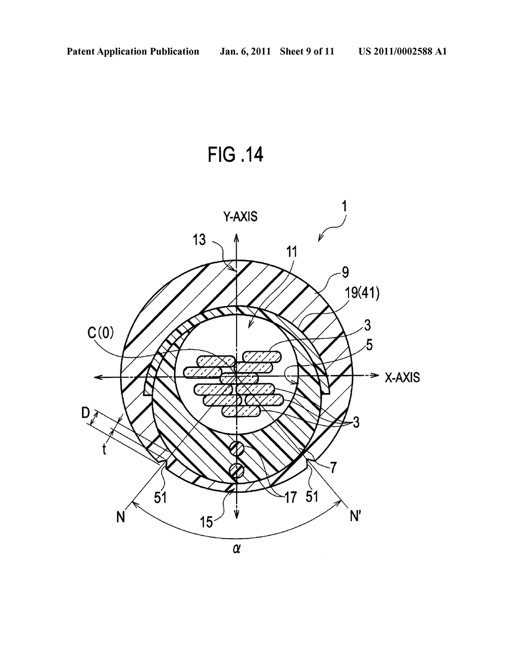 OPTICAL FIBER CABLE AND METHOD OF MID-SPAN ACCESS THEREOF - diagram, schematic, and image 10