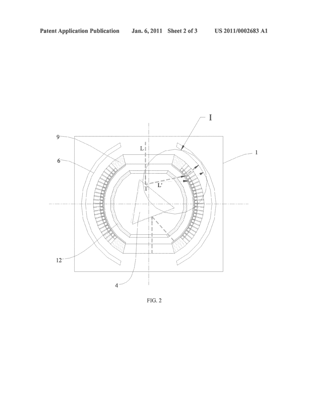 Camera Bellows of Rotating-Mirror Framing Camera Without Principle Error - diagram, schematic, and image 03