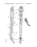 Excavator boom diagram and image