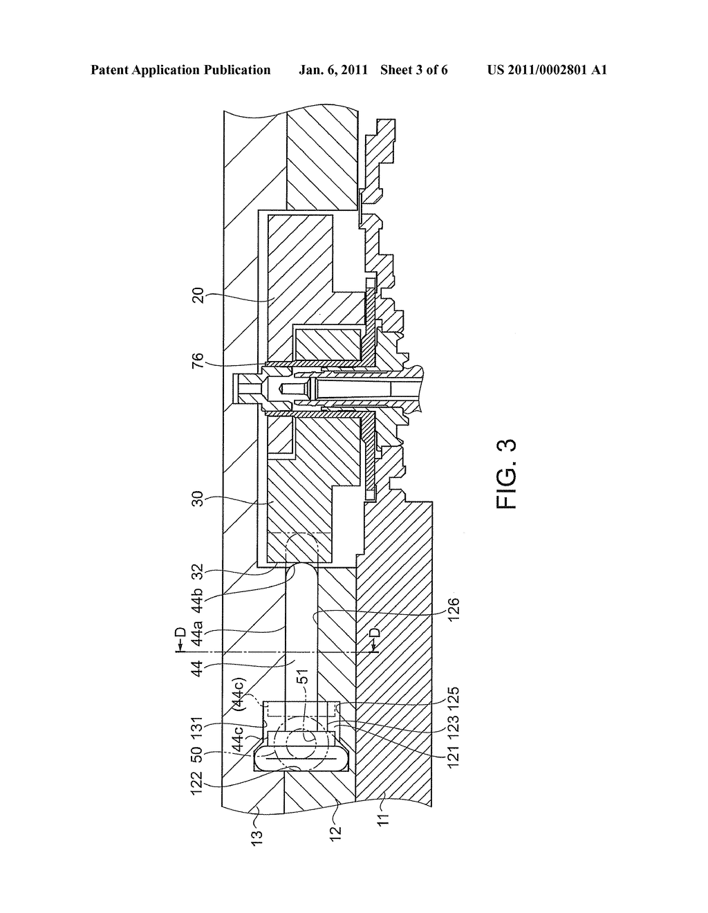 FLUID TRANSPORT SYSTEM WITH ELASTIC TUBE AND DETACHING CAM ARRANGEMENT - diagram, schematic, and image 04