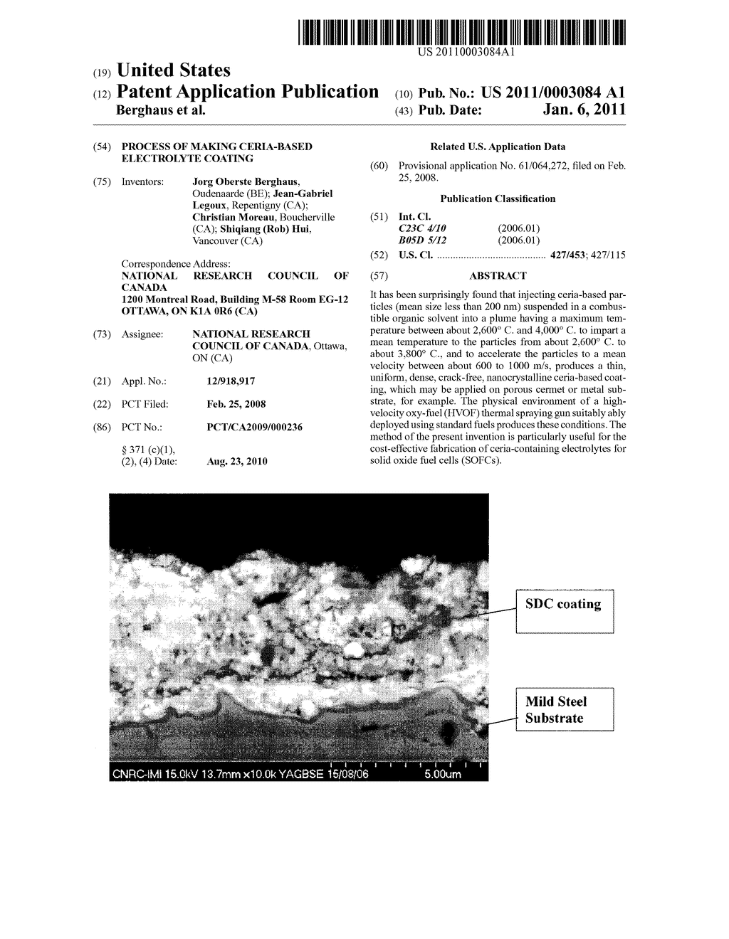 Process of Making Ceria-Based Electrolyte Coating - diagram, schematic, and image 01