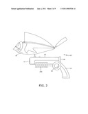 Radio controlled flying toy object device with an infra-red gun diagram and image