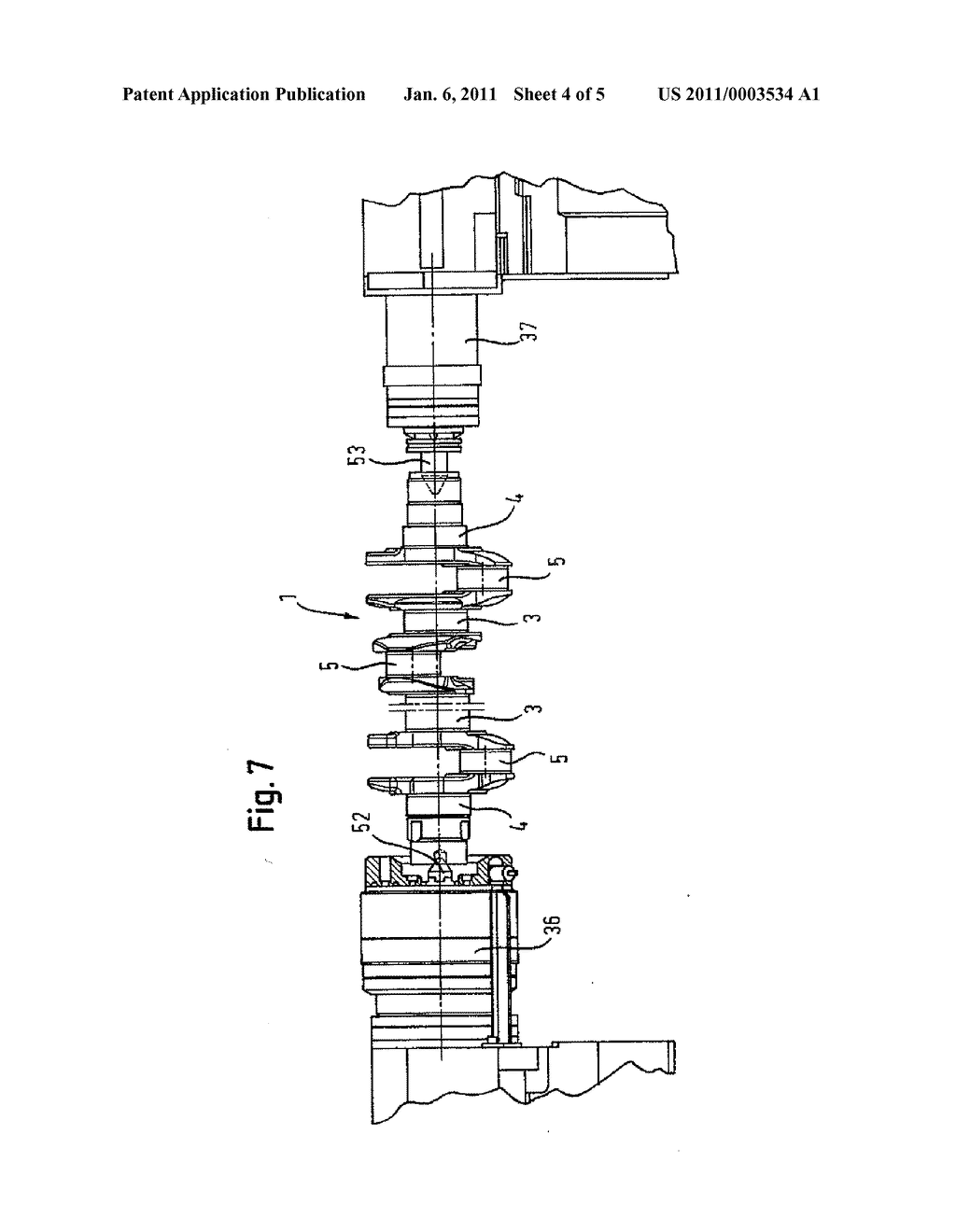 METHOD FOR GRINDING THE MAIN AND ROD BEARINGS OF A CRANKSHAFT BY EXTERNAL CYLINDRICAL GRINDING AND APPARATUS FOR CARRYING OUT THE METHOD - diagram, schematic, and image 05