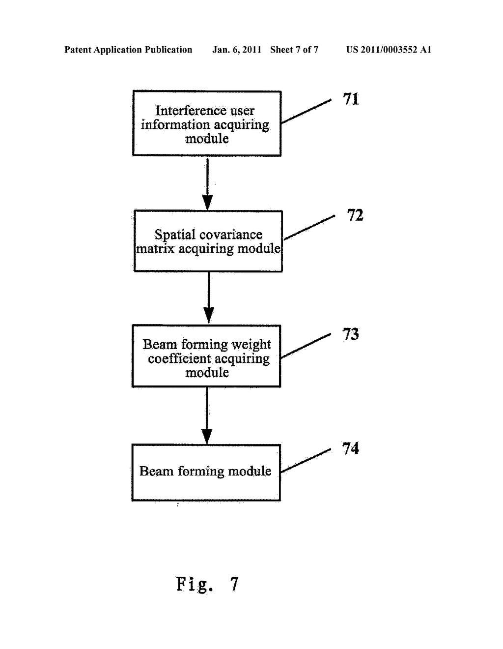 METHOD AND APPARATUS FOR DOWNLINK BEAM FORMING IN TD-CDMA SYSTEM - diagram, schematic, and image 08