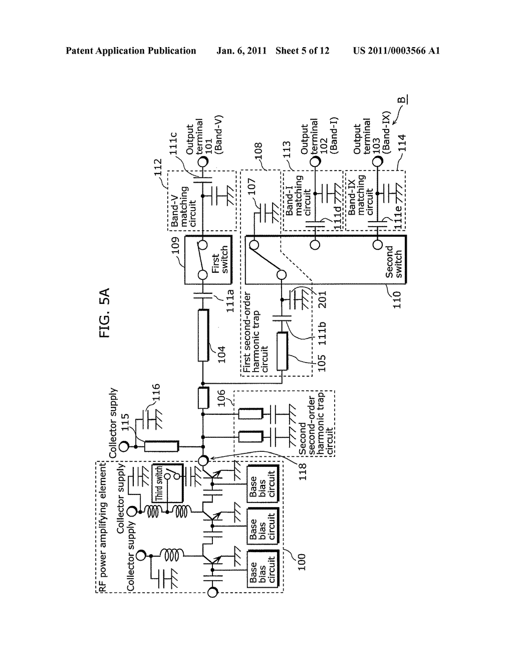 RADIO FREQUENCY POWER AMPLIFIER - diagram, schematic, and image 06