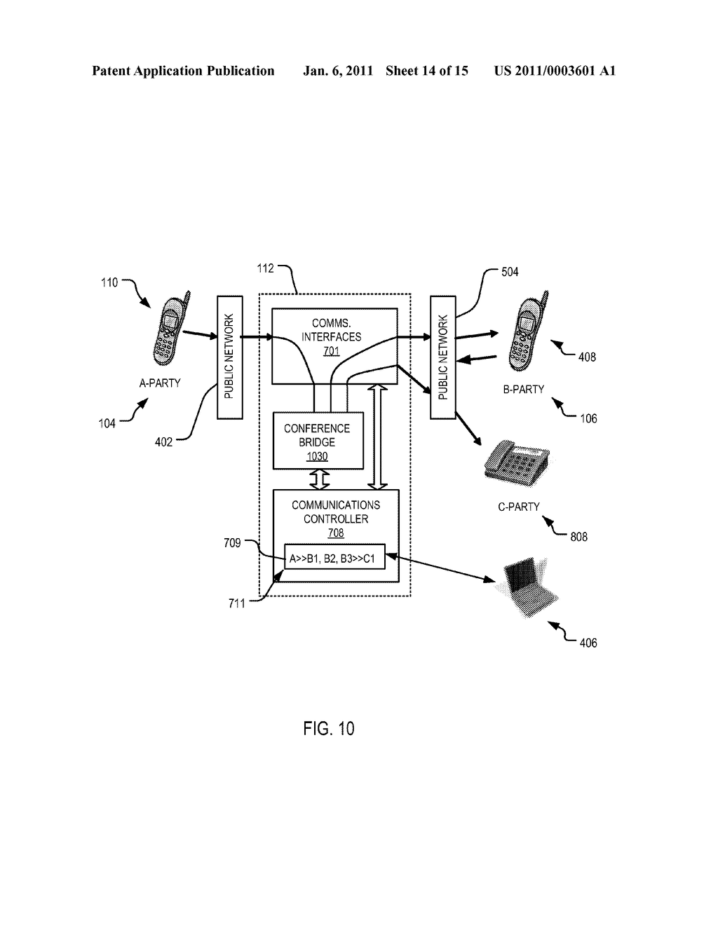 COMMUNICATIONS DEVICE, SYSTEM AND METHOD - diagram, schematic, and image 15