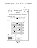 RANDOM CREDIT GENERATION LOTTERY GAME SYSTEM AND METHOD diagram and image