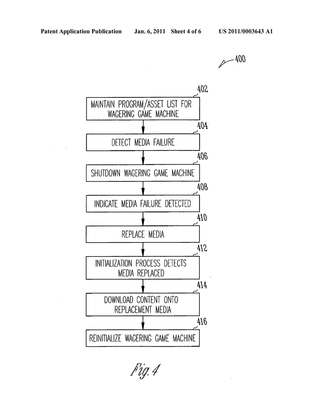 RECOVERING A PERSISTENT STORAGE UNIT IN A WAGERING GAME SYSTEM - diagram, schematic, and image 05