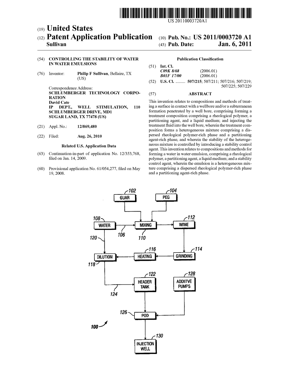 CONTROLLING THE STABILITY OF WATER IN WATER EMULSIONS - diagram, schematic, and image 01