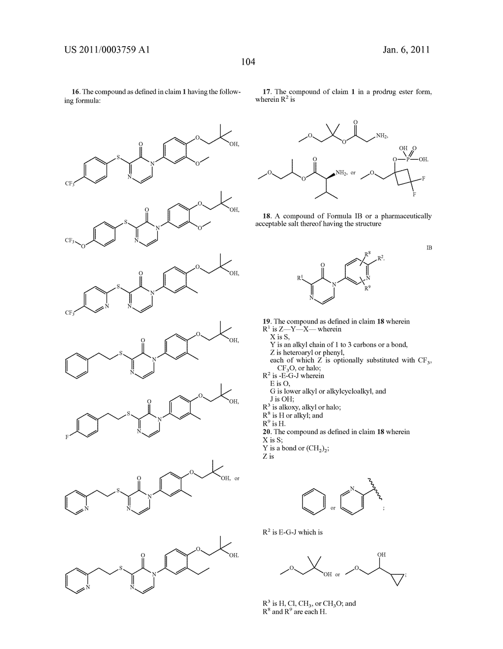 NON-BASIC MELANIN CONCENTRATING HORMONE RECEPTOR-1 ANTAGONISTS AND METHODS - diagram, schematic, and image 105