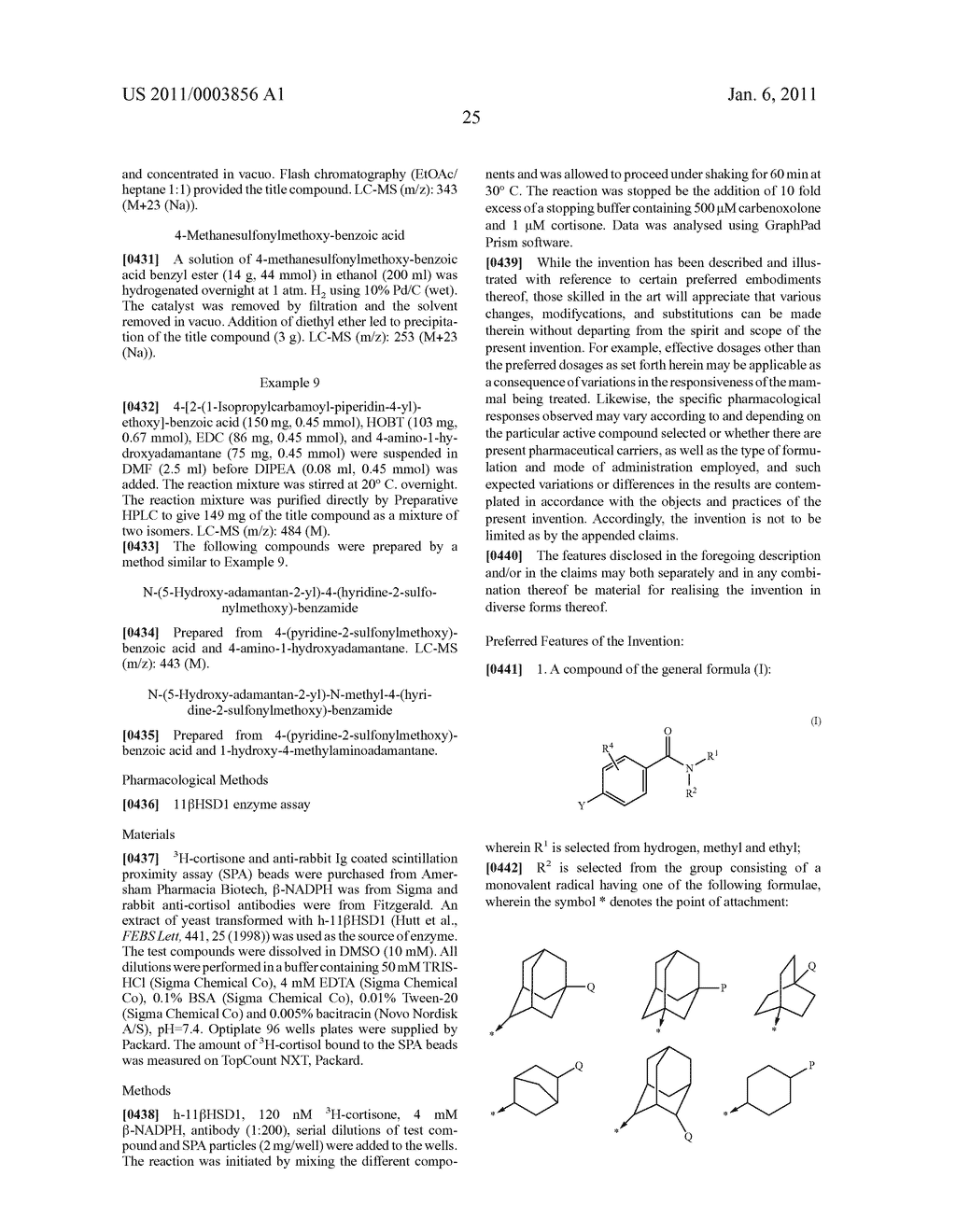 N-ADAMANTYL BENZAMIDES AS INHIBITORS OF 11-BETA-HYDROXYSTEROID DEHYDROGENASE - diagram, schematic, and image 26