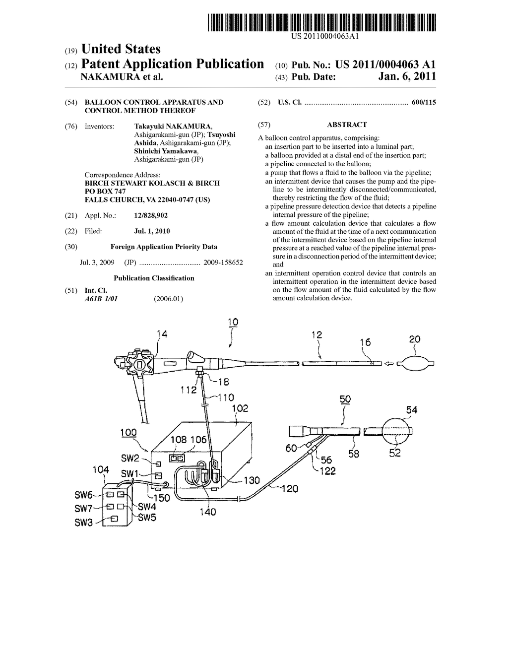 BALLOON CONTROL APPARATUS AND CONTROL METHOD THEREOF - diagram, schematic, and image 01