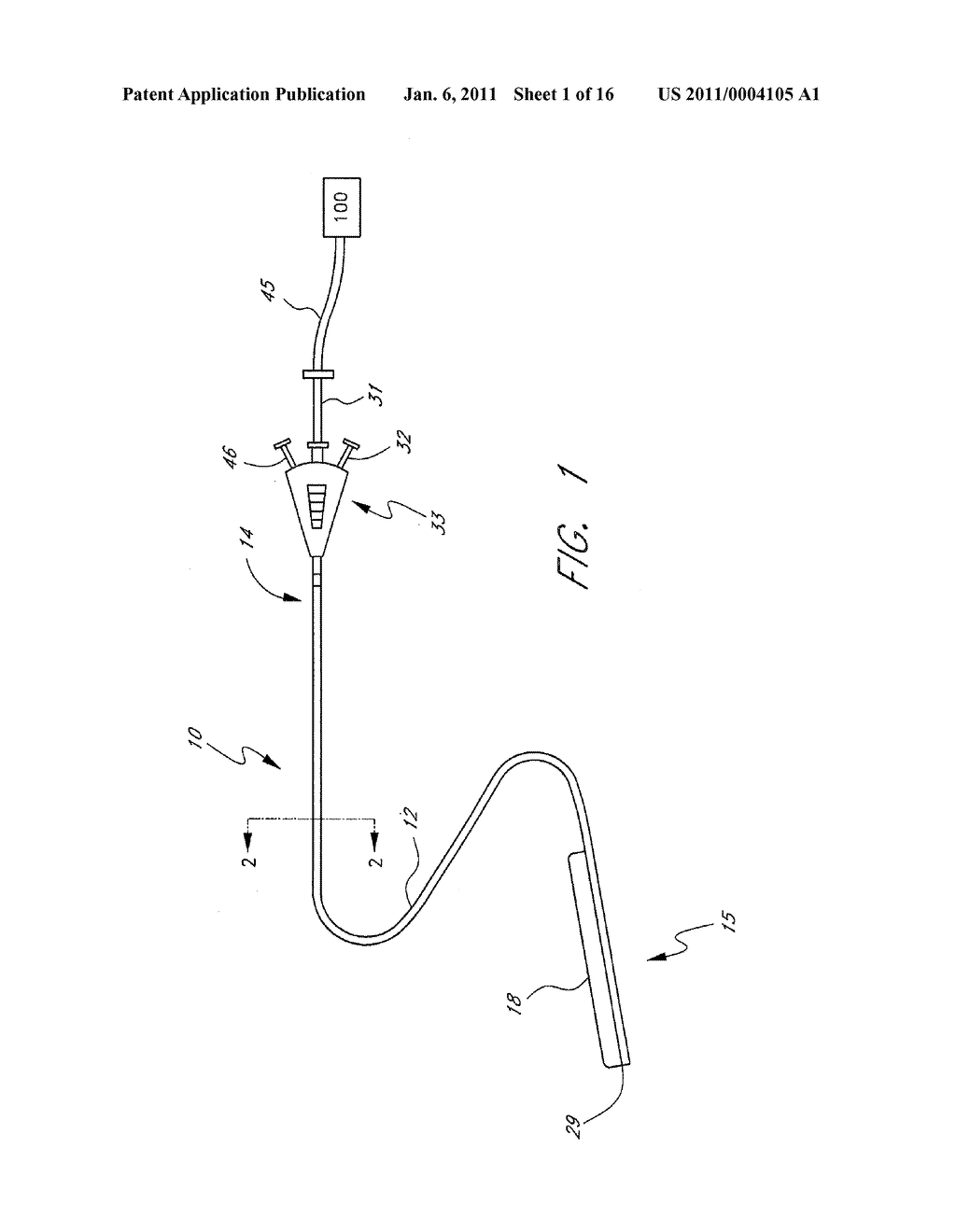 POWER PARAMETERS FOR ULTRASONIC CATHETER - diagram, schematic, and image 02