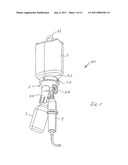 DEVICE FOR INTRODUCING MEDICINE INTO AN INFUSION CONTAINER diagram and image