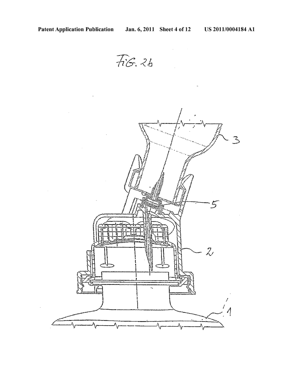 DEVICE FOR INTRODUCING MEDICINE INTO AN INFUSION CONTAINER - diagram, schematic, and image 05