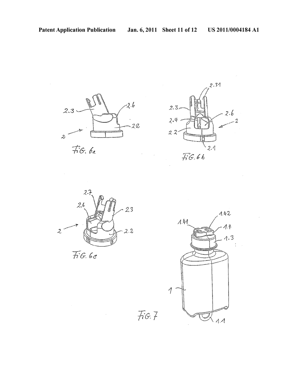 DEVICE FOR INTRODUCING MEDICINE INTO AN INFUSION CONTAINER - diagram, schematic, and image 12