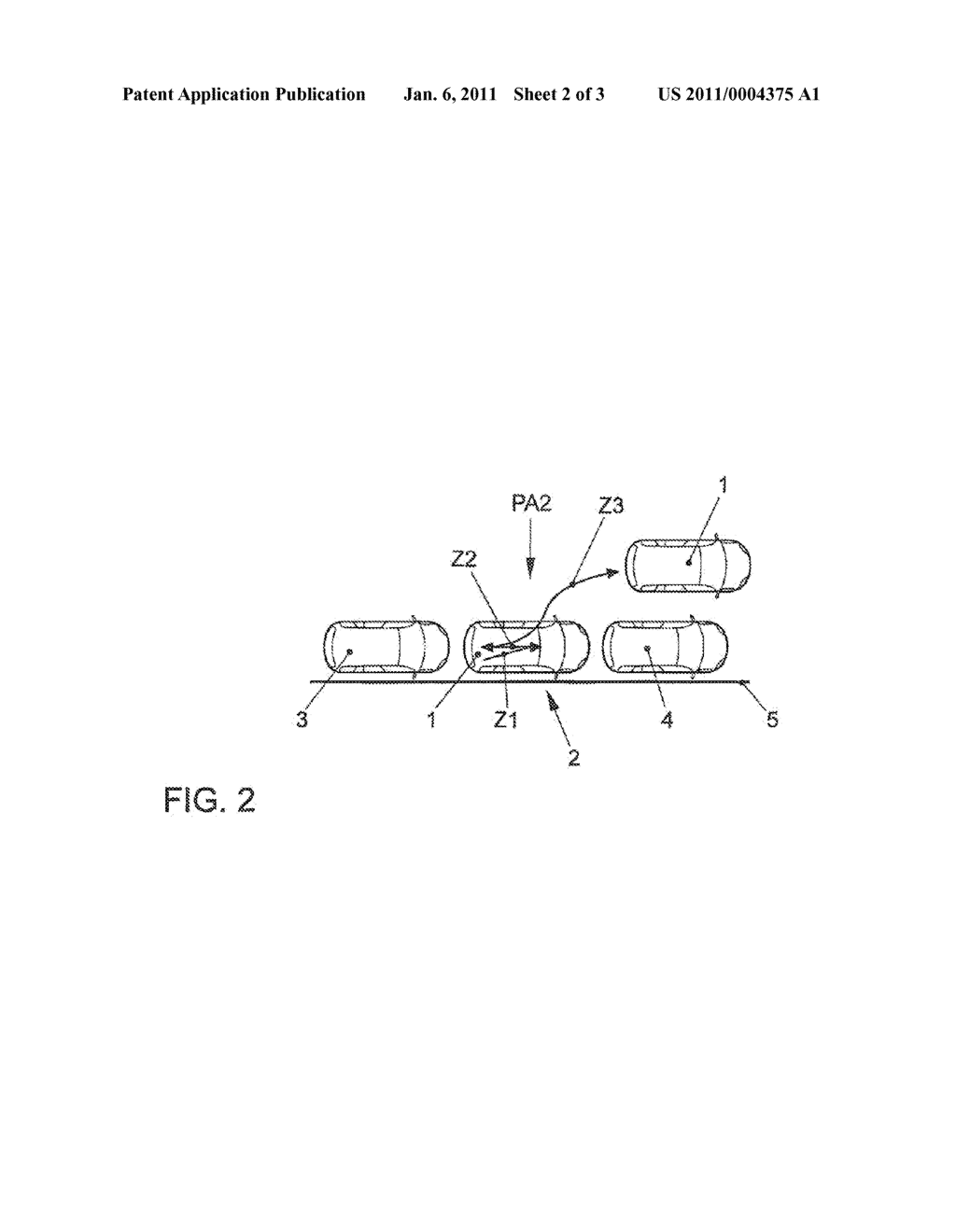 METHOD AND DEVICE FOR ASSISTED PARKING OF A MOTOR VEHICLE - diagram, schematic, and image 03