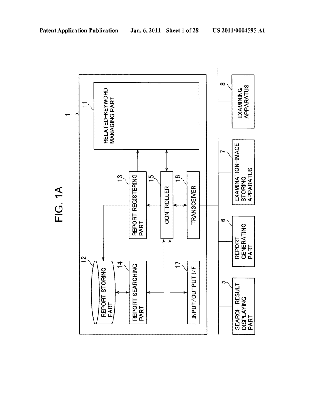 DIAGNOSTIC REPORT SEARCH SUPPORTING APPARATUS AND DIAGNOSTIC REPORT SEARCHING APPARATUS - diagram, schematic, and image 02
