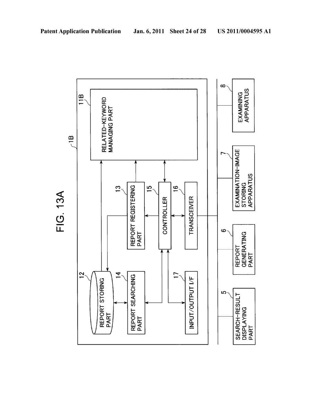 DIAGNOSTIC REPORT SEARCH SUPPORTING APPARATUS AND DIAGNOSTIC REPORT SEARCHING APPARATUS - diagram, schematic, and image 25