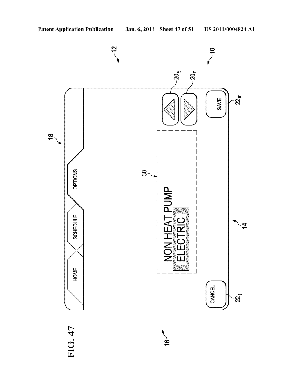 DISPLAY APPARATUS AND METHOD HAVING TEXTUAL SYSTEM STATUS MESSAGE DISPLAY CAPABILITY FOR AN ENVIROMENTAL CONTROL SYSTEM - diagram, schematic, and image 48