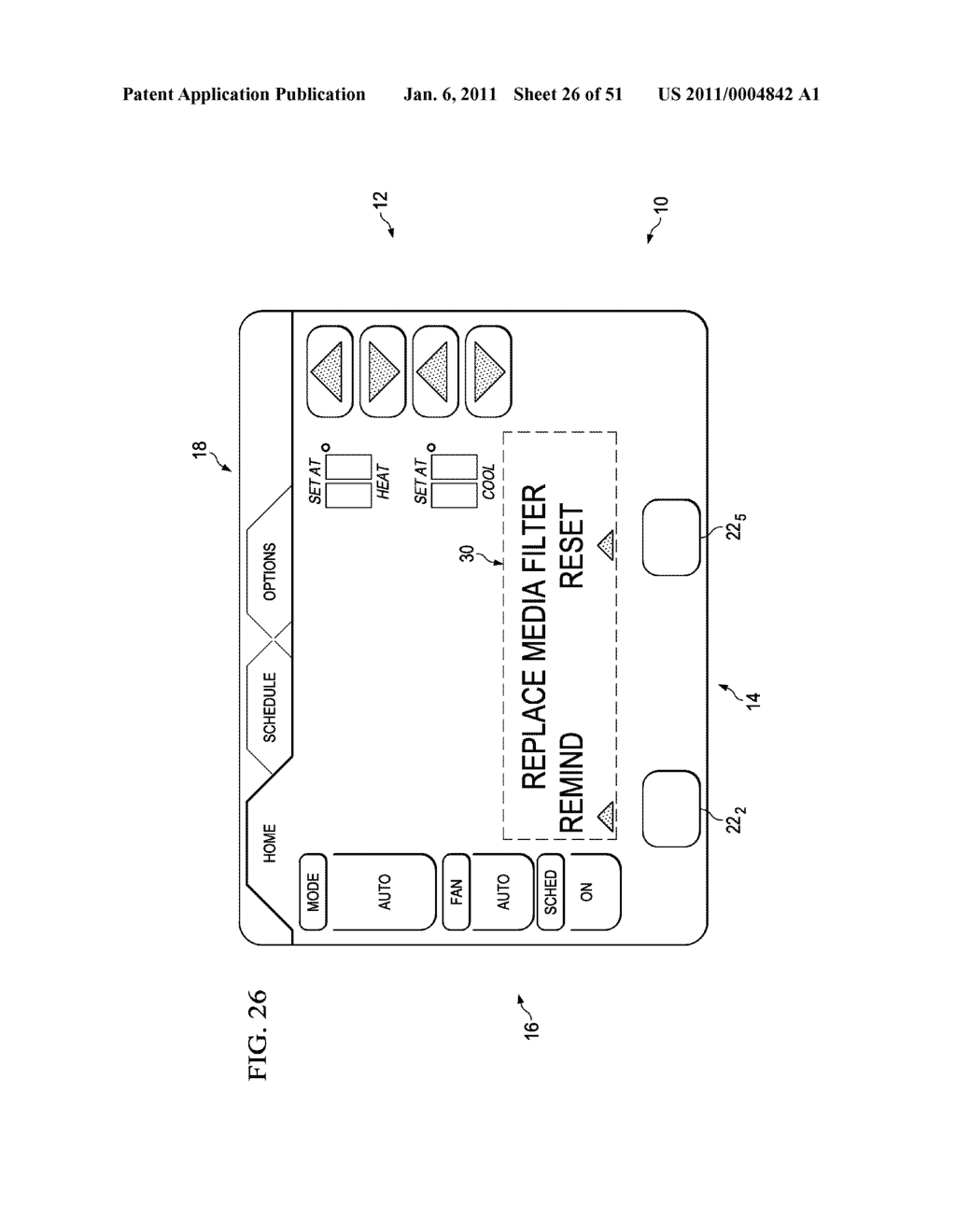 DISPLAY APPARATUS AND METHOD HAVING CUSTOM REMINDER ENTRY CAPABILITY FOR AN ENVIRONMENTAL CONTROL SYSTEM - diagram, schematic, and image 27