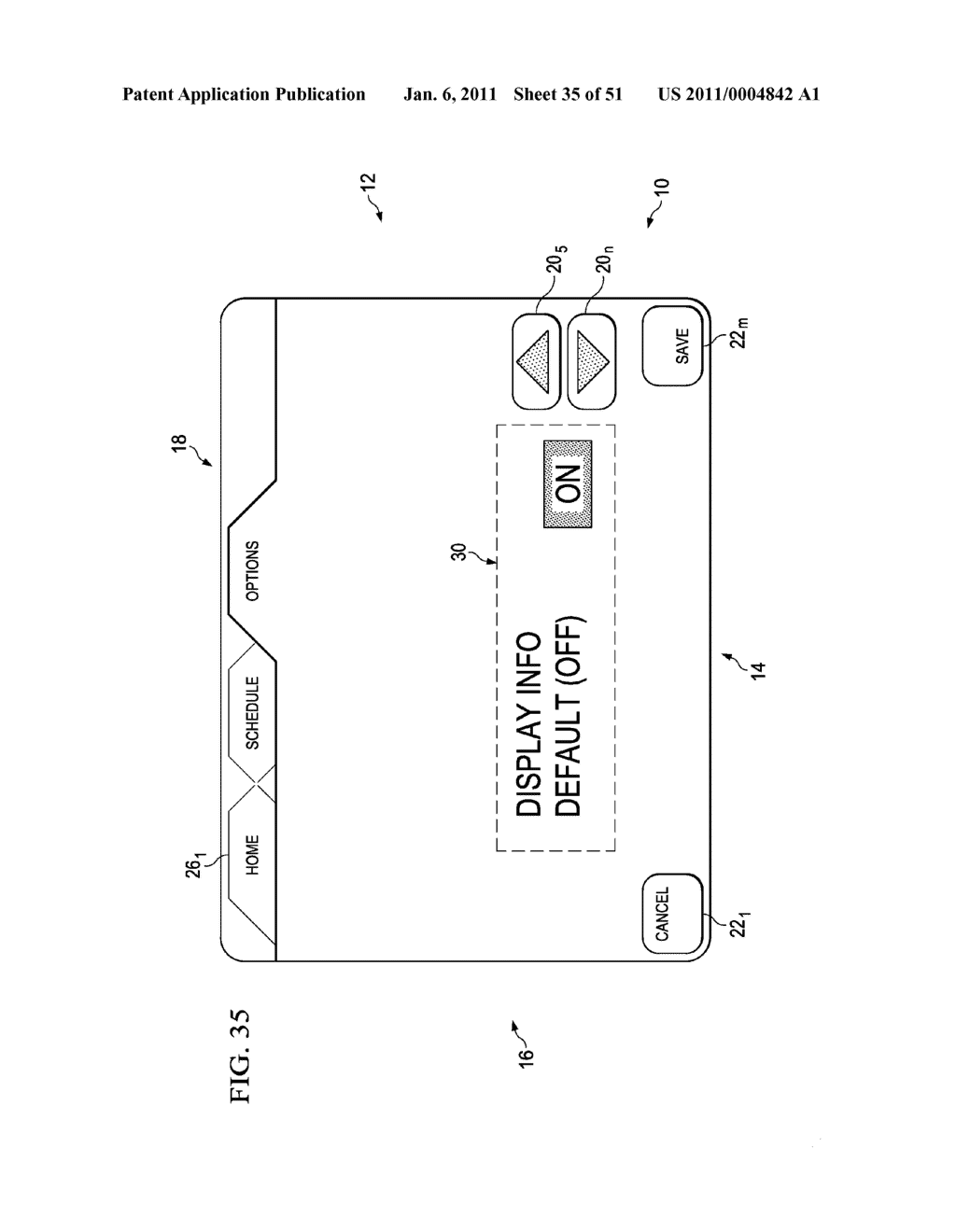 DISPLAY APPARATUS AND METHOD HAVING CUSTOM REMINDER ENTRY CAPABILITY FOR AN ENVIRONMENTAL CONTROL SYSTEM - diagram, schematic, and image 36